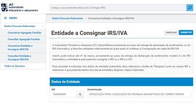 APECI - Informao sobre a Consignao do IRS