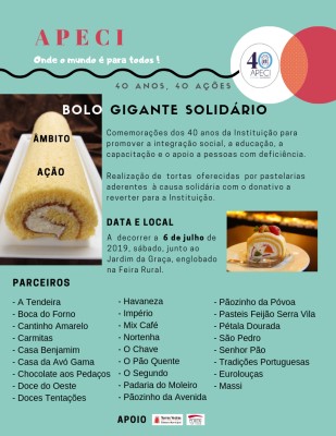 Bolo Gigante Solidrio