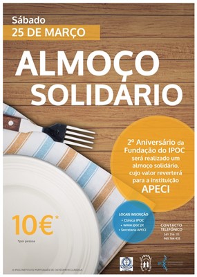 2 Aniversrio do IPOC - Almoo Solidrio