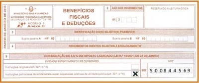 Consignao do IRS_2012
