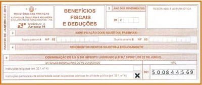 Consignao do IRS_2012