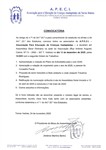 APECI - Convocatria para Assembleia Geral Ordinria 